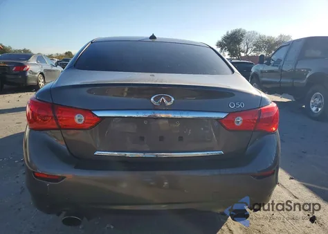 2016 Infiniti Q50 Premium из США, поврежденный, VIN JN1EV7AP3GM300519